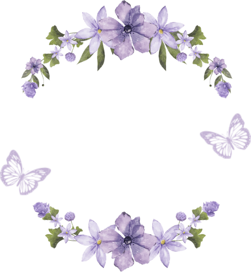 flowers circle